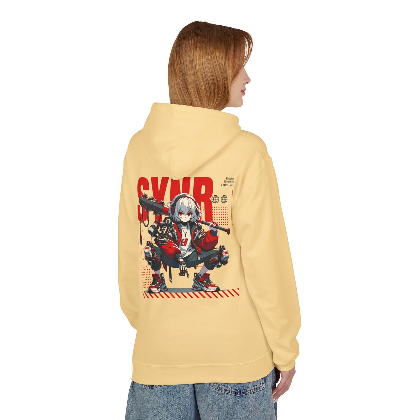 Anime Hoodie - Bad Girl Cyberpunk Hoodie