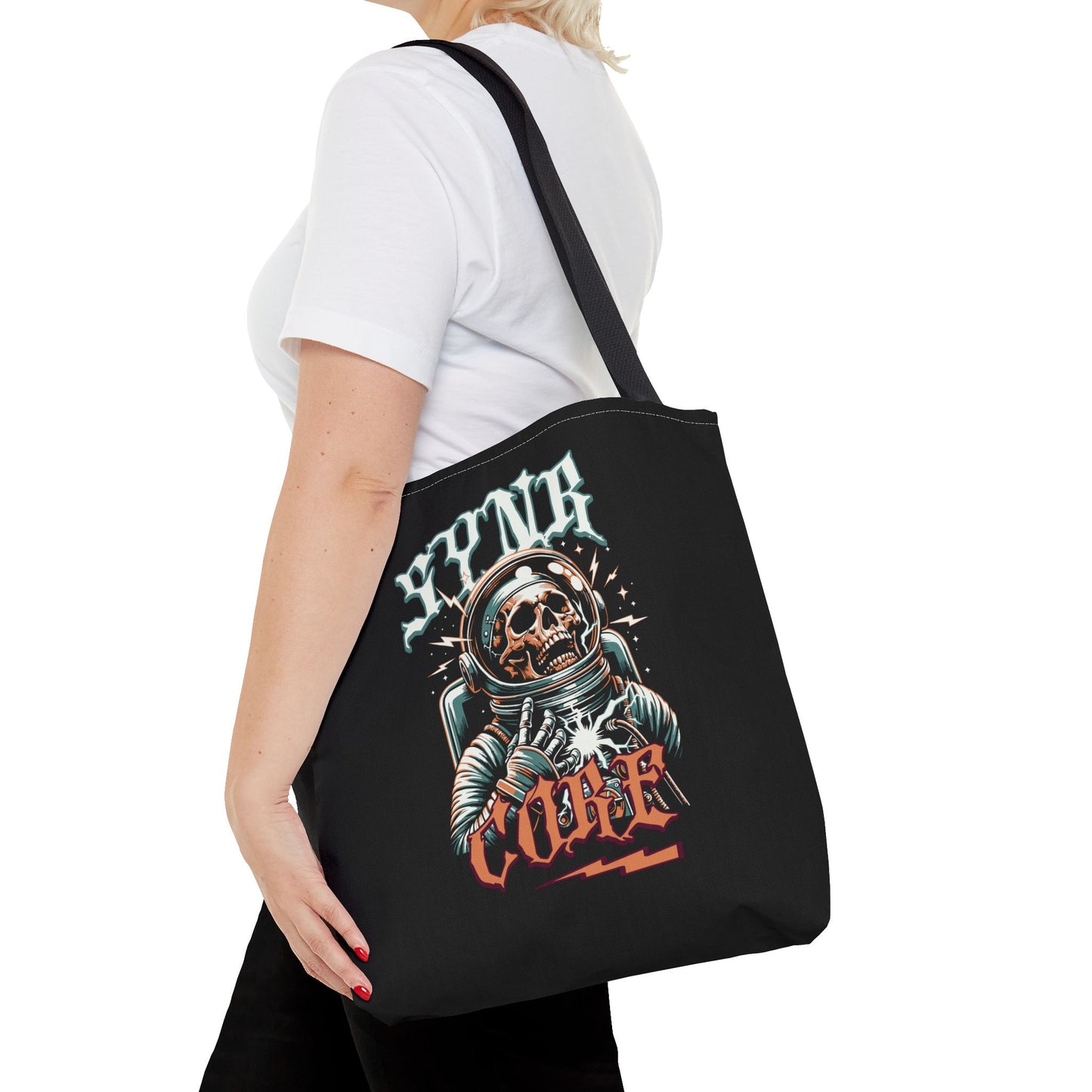 Tote Bag - Vintage Astronaut Cyberpunk Bag