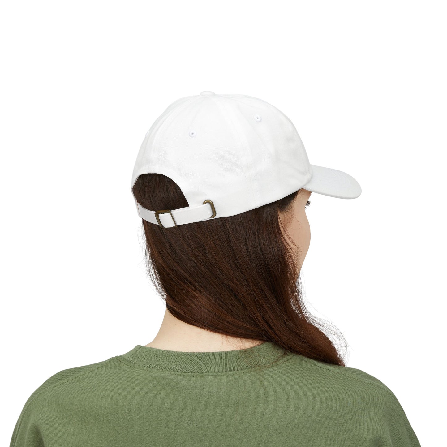 Dad Hat - SYNR White Goth Hat