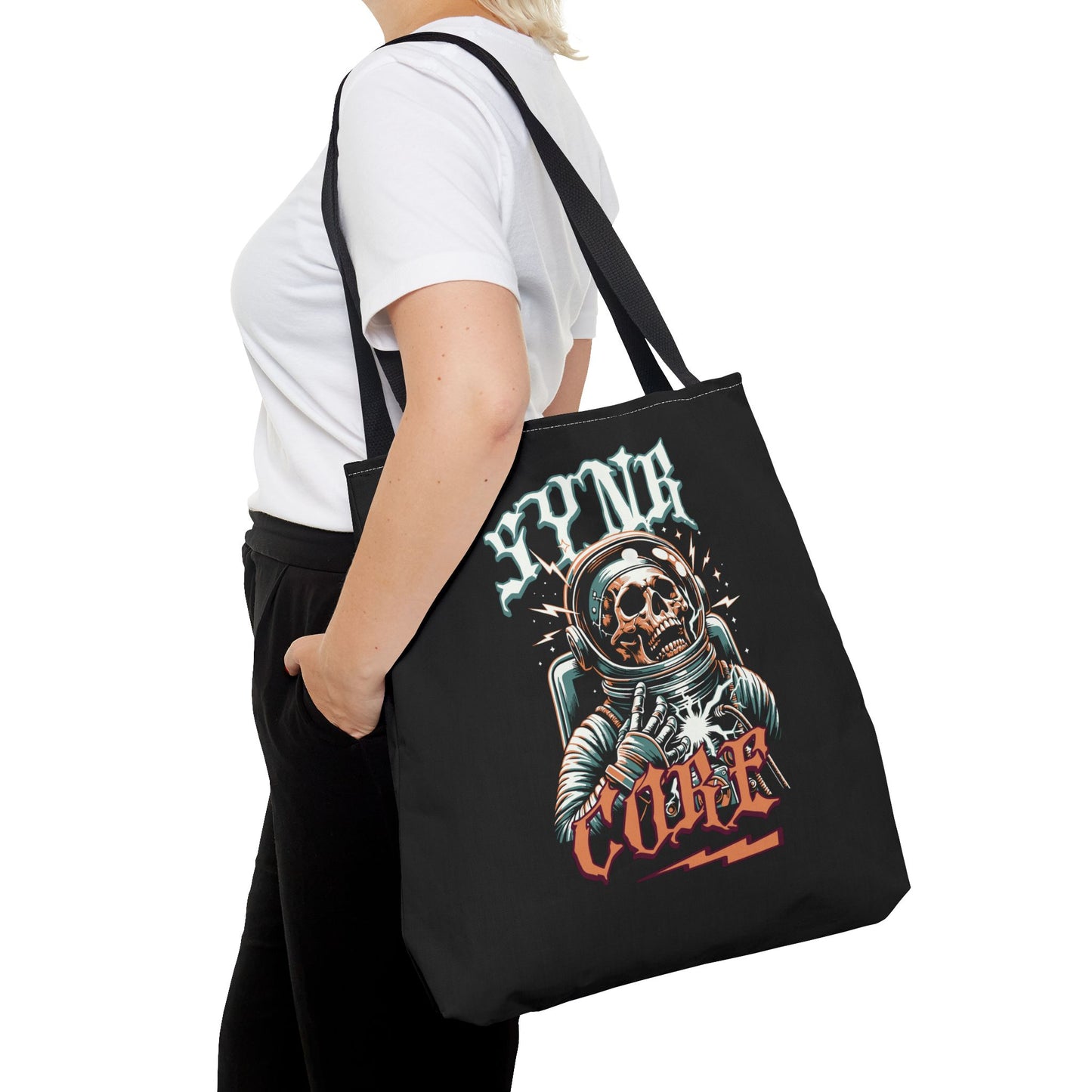 Tote Bag - Vintage Astronaut Cyberpunk Bag
