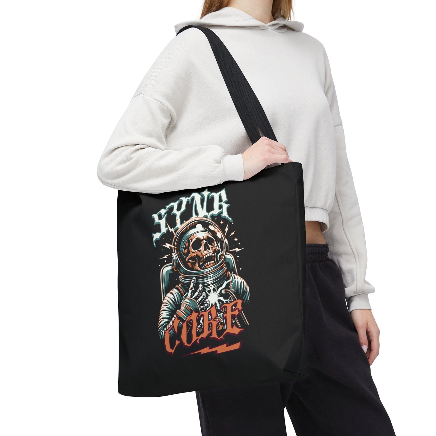 Tote Bag - Vintage Astronaut Cyberpunk Bag