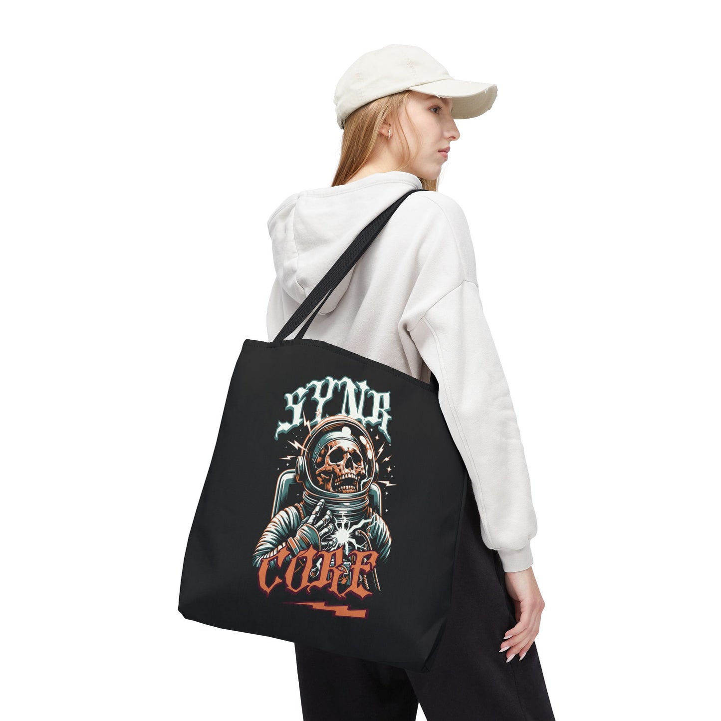 Tote Bag - Vintage Astronaut Cyberpunk Bag