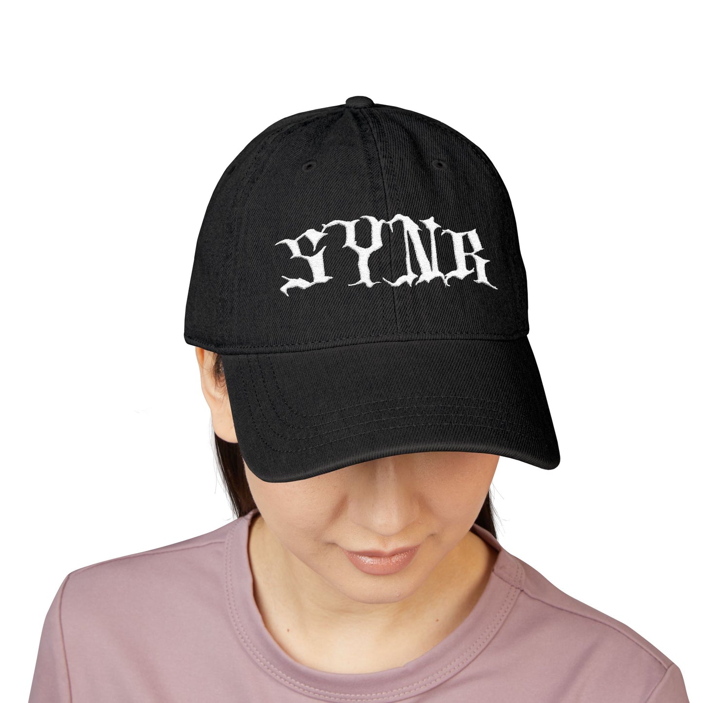 Dad Hat - SYNR Black Goth Hat