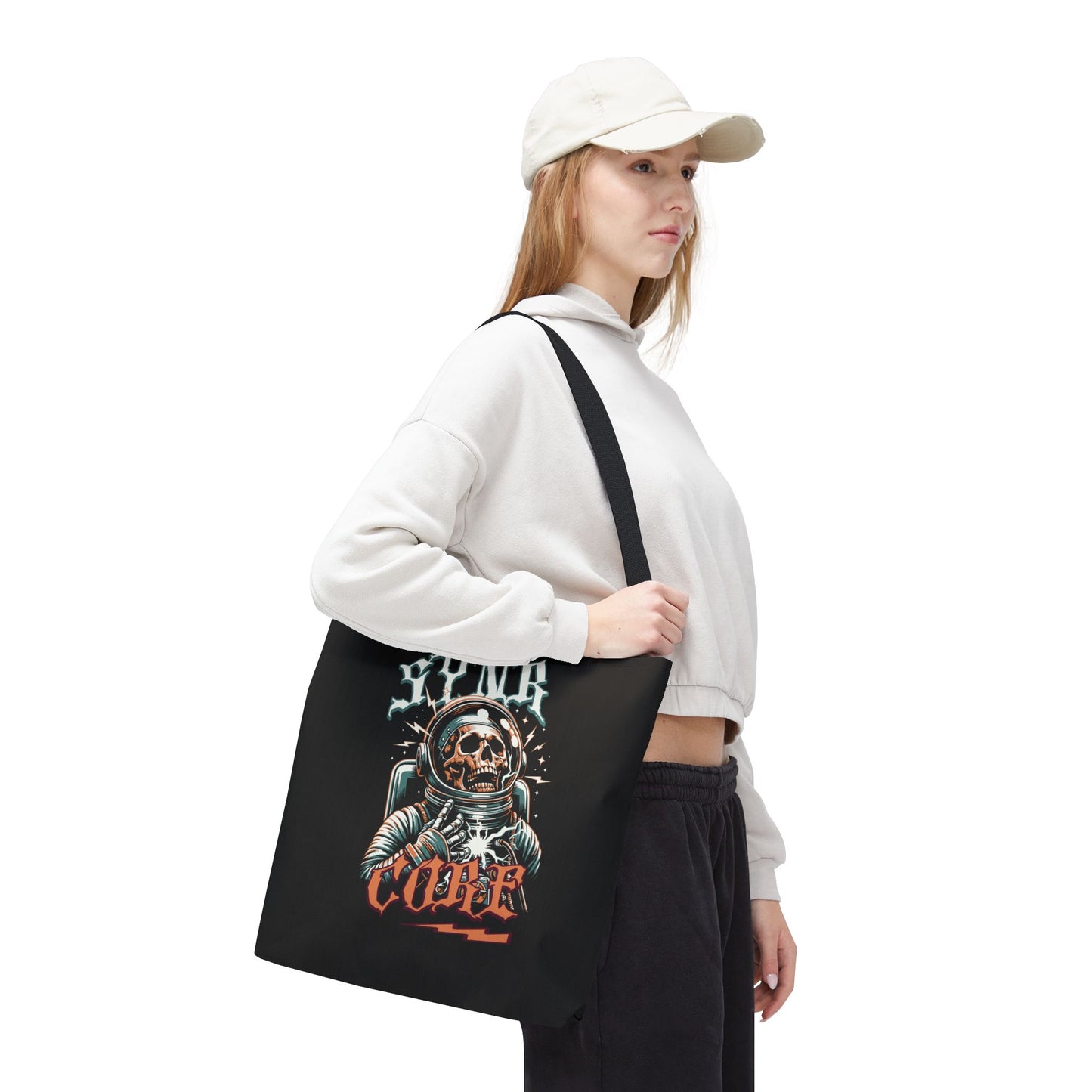 Tote Bag - Vintage Astronaut Cyberpunk Bag