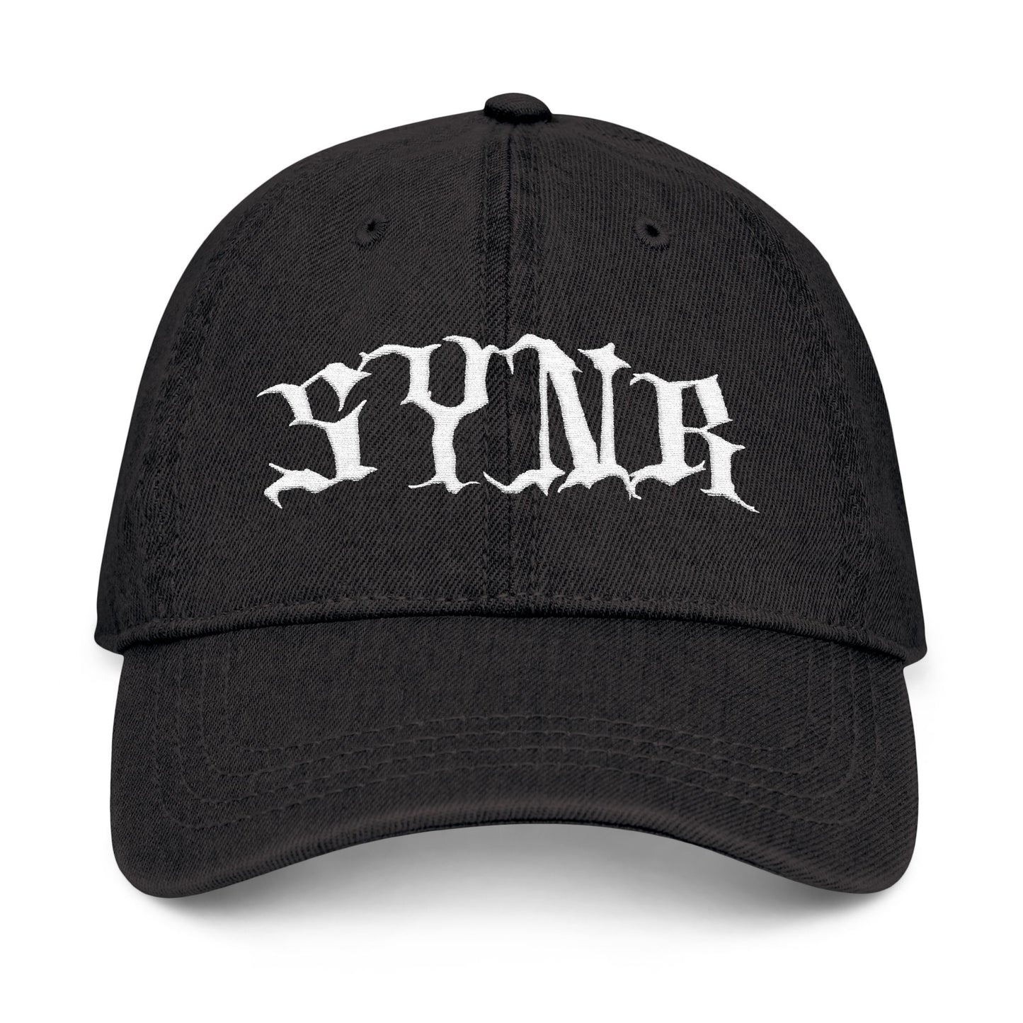 Dad Hat - SYNR Black Goth Hat