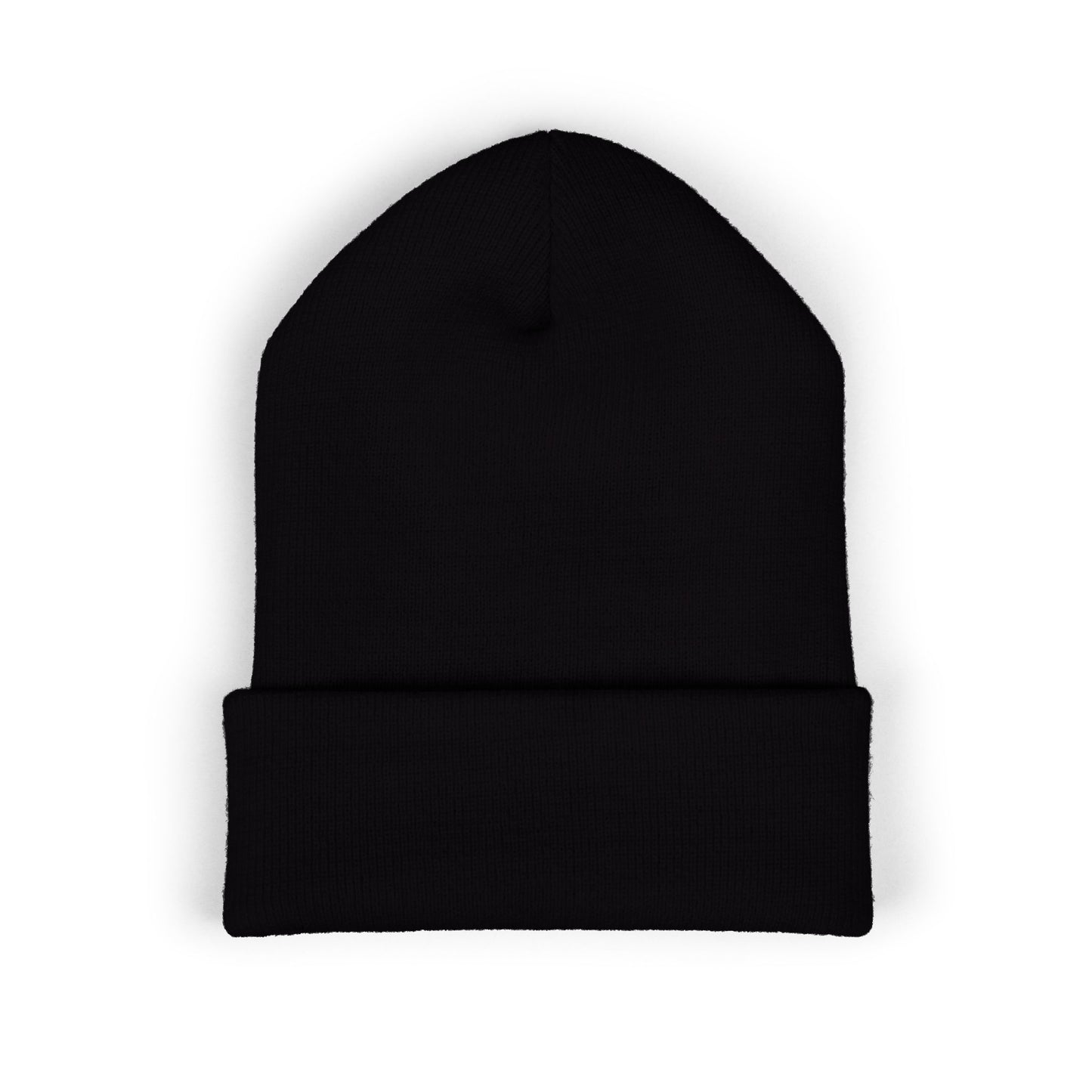 Goth Hat - SYNR Cuffed Embroidered Beanie Cap