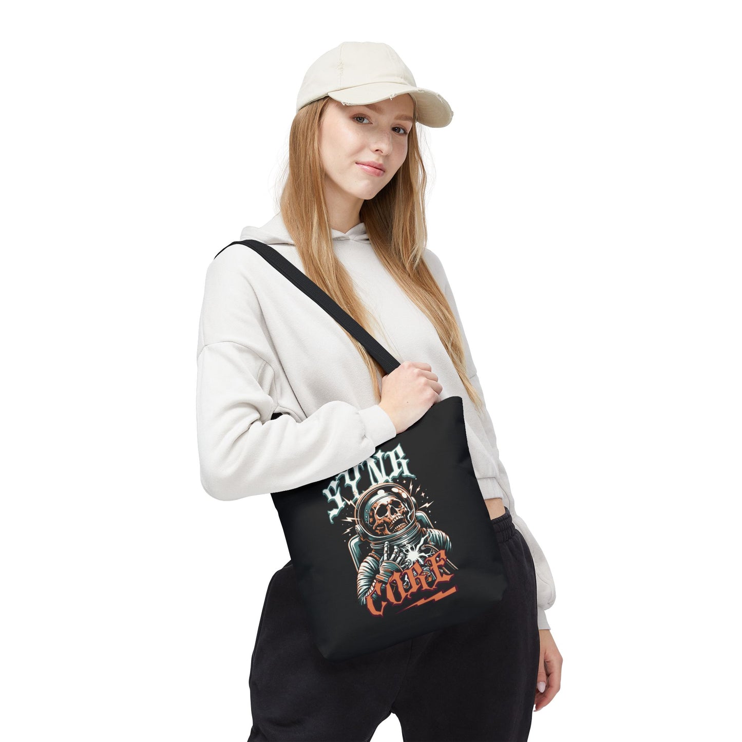Tote Bag - Vintage Astronaut Cyberpunk Bag