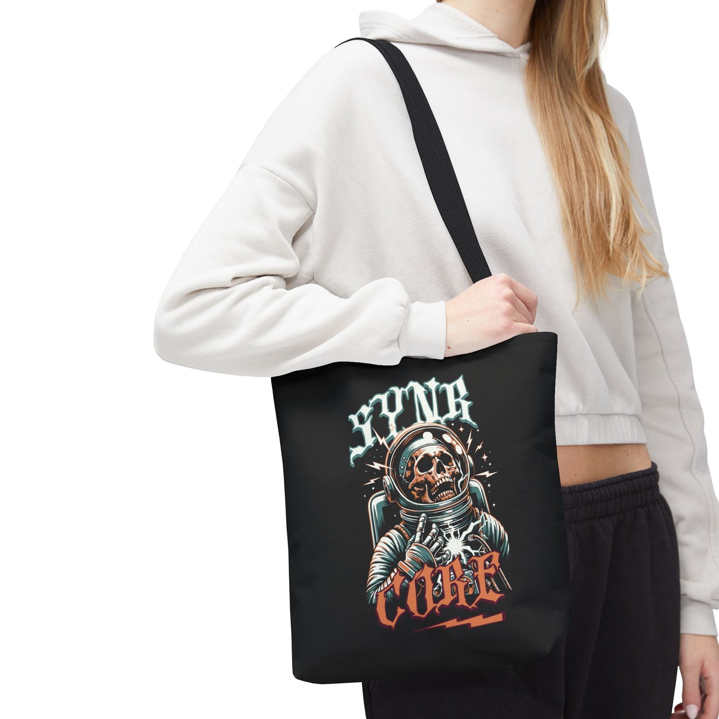 Tote Bag - Vintage Astronaut Cyberpunk Bag