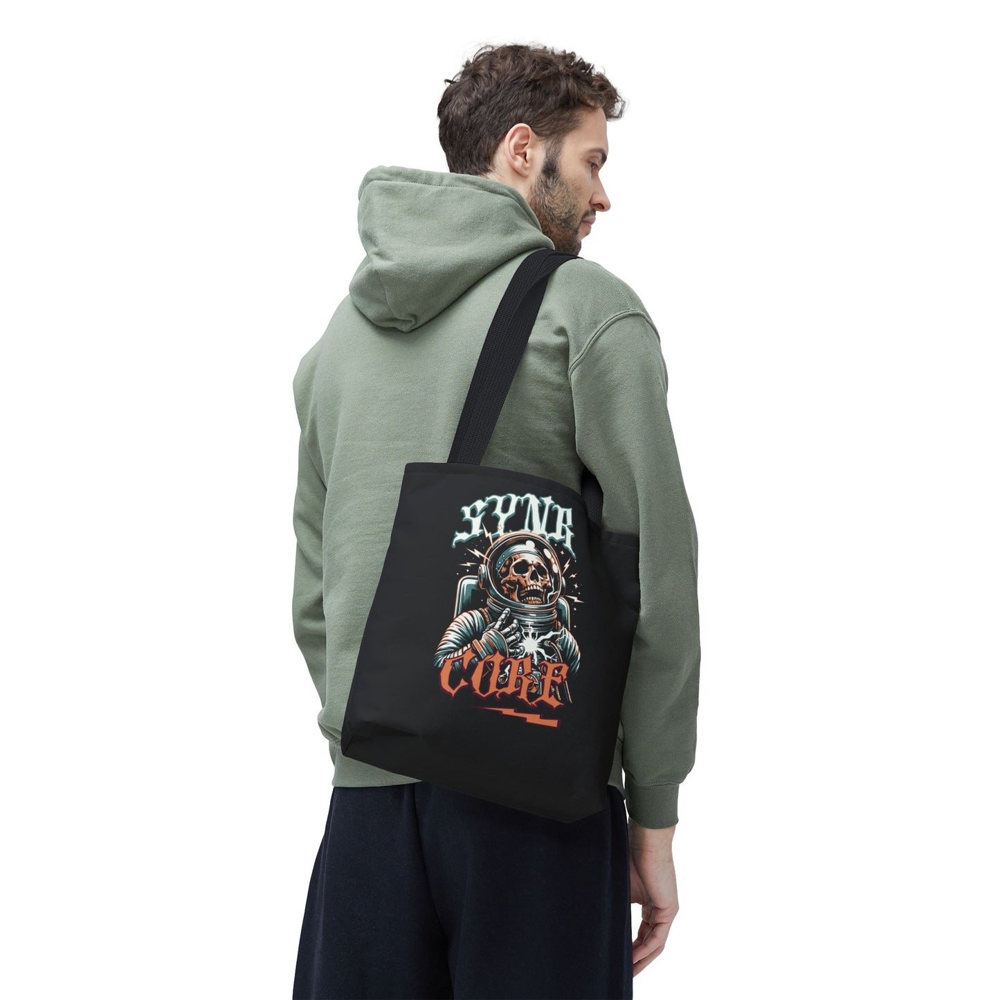 Tote Bag - Vintage Astronaut Cyberpunk Bag