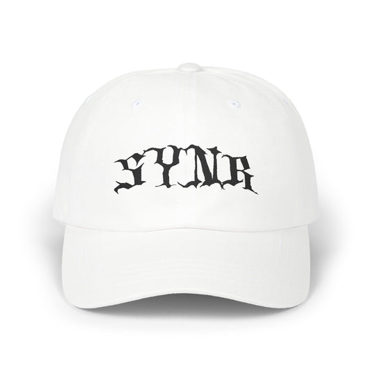 Dad Hat - SYNR White Goth Hat