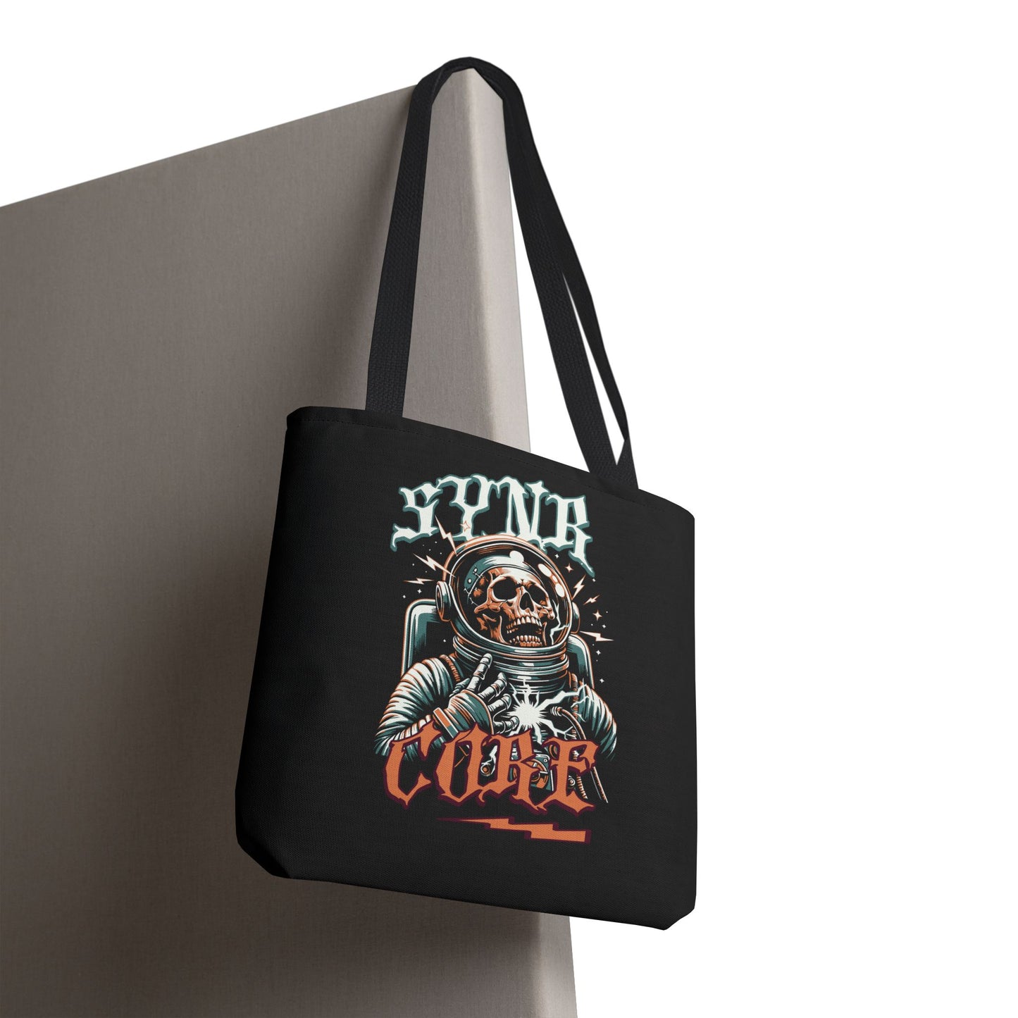 Tote Bag - Vintage Astronaut Cyberpunk Bag