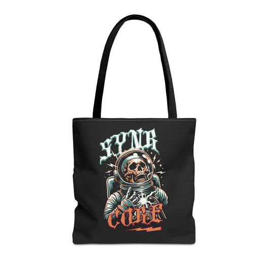 Tote Bag - Vintage Astronaut Cyberpunk Bag