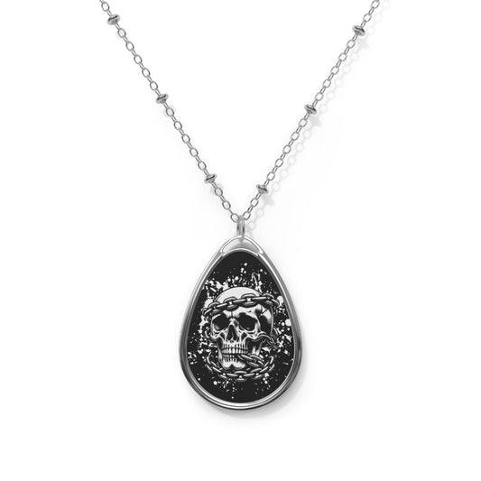 Goth Accessories - Chained Skull Gothic Jewelry