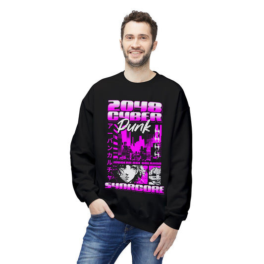 Cyberpunk Outfit - 2048 Night City Oblivion Oversized Sweatshirt