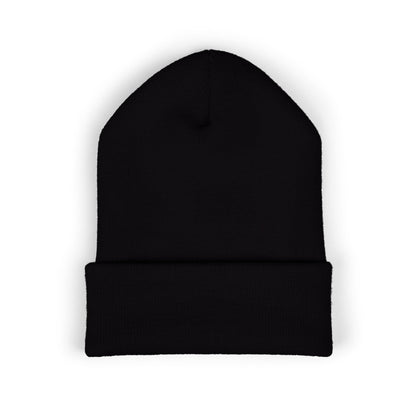 Goth Hat - SYNR Cuffed Embroidered Beanie Cap
