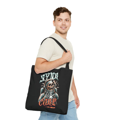 Tote Bag - Vintage Astronaut Cyberpunk Bag