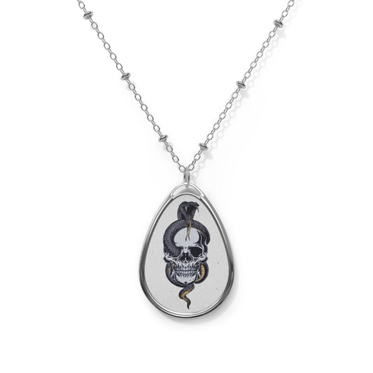 Goth Accessories - Snake Skull Gothic Jewelry