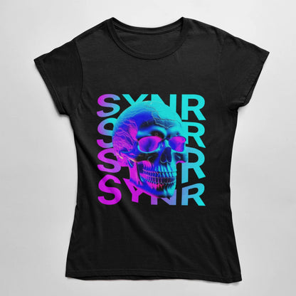 Cyber Goth Wholesale Tee Shirts Bulk T-shirt, front view on white background