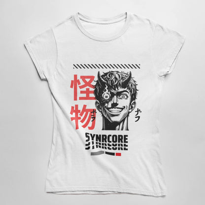 Devil Boy Anime Wholesale Tee Shirts Bulk T-shirt, front view on white background